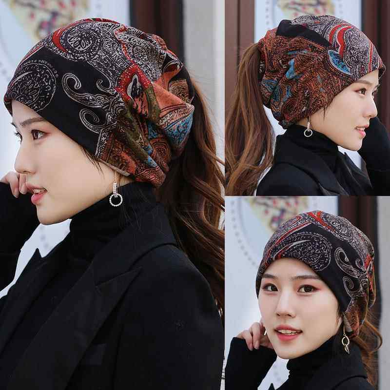 春季天多功能头巾帽扎马尾包头光头孕妇帽春秋骑车脖套帽大0122w,服饰配件/皮带/帽子/围巾,帽子,淘宝优惠券,粉丝福利购,淘宝优惠卷