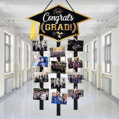 Hanging Graduation Photo Display Holder Wall Mounted Photo