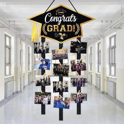 Hanging Graduation Photo Display Holder Wall Mounted Photo