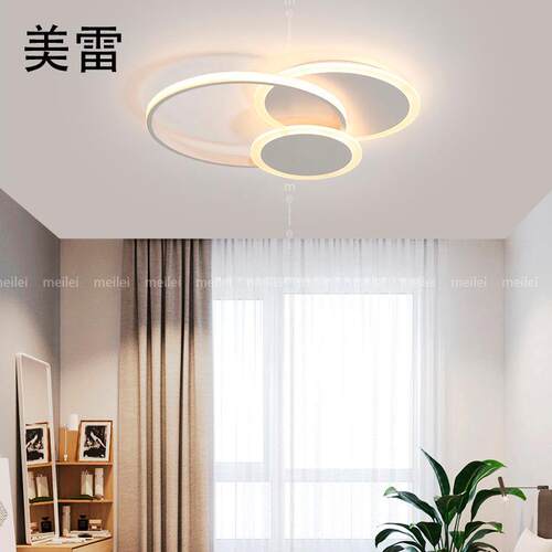 新款直销卧室灯2022年新款现代简约圆形led吸顶灯北欧灯具网红主