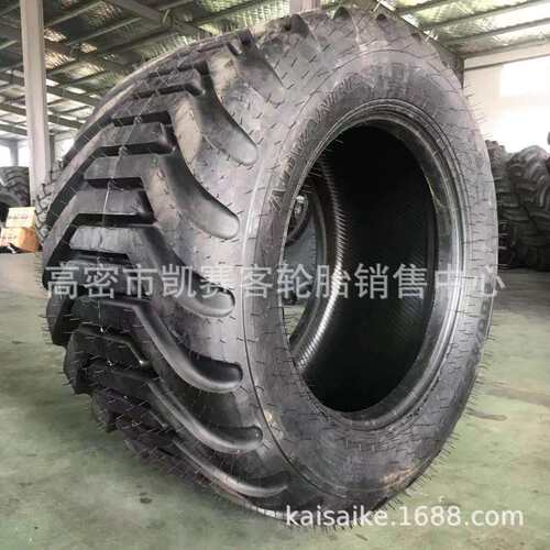 500/45-22.5 550/60-22.5捆草机轮胎农机具真空悬浮拖车轮胎