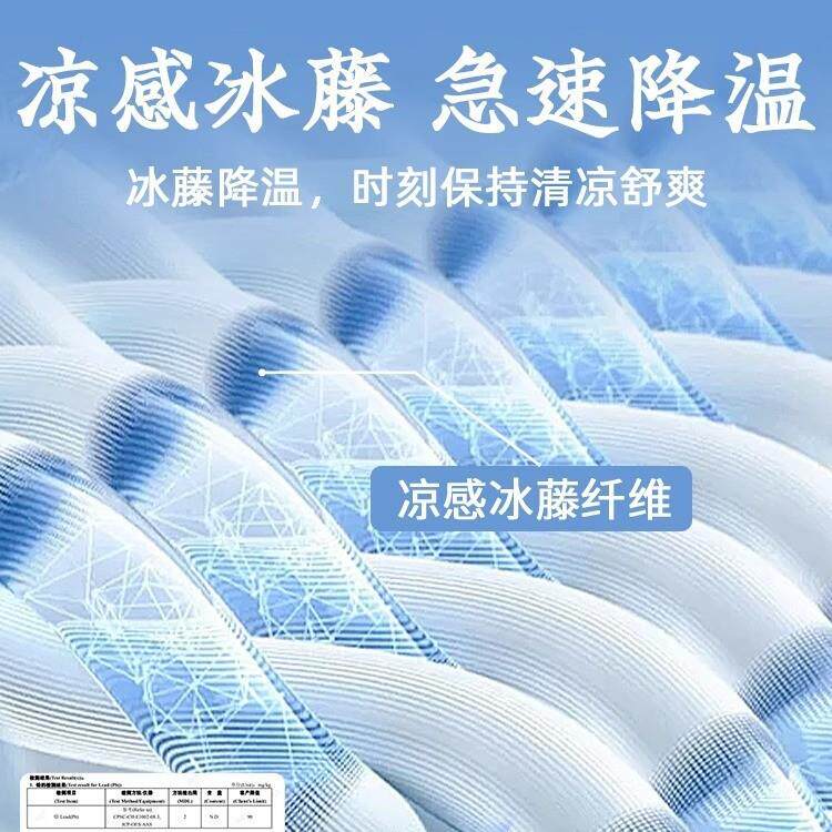 冬夏两用新中式洛月冰藤木沙发垫夏凉季席棉麻坐垫双面透气乳红海