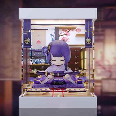 【移不动】APEX 雷电将军 御建鸣神主尊大御所大人像 Q版展示盒