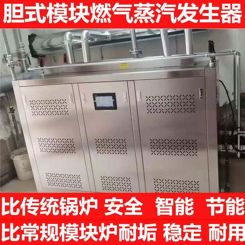 0.5t1t吨全自动胆式模块燃气蒸汽发生器洗涤熨烫烘干酿酒蒸汽锅炉