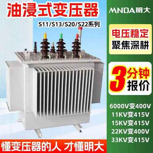 S11S132002503154005006308001000电力10kv油浸式变压器