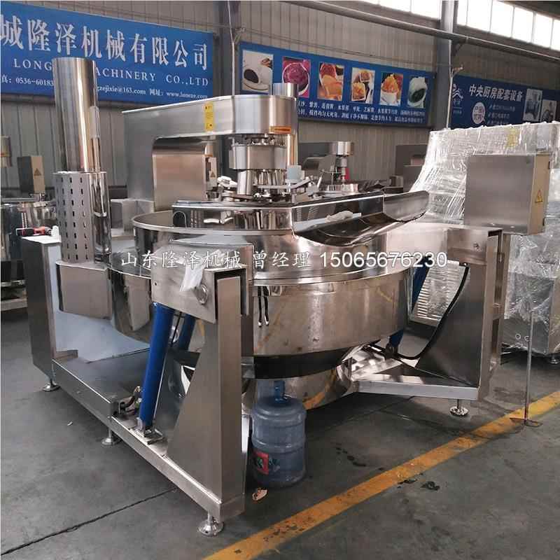 800L电磁火锅底料炒锅设备价AMM格1 型炒料机一 锅炒800-大000斤