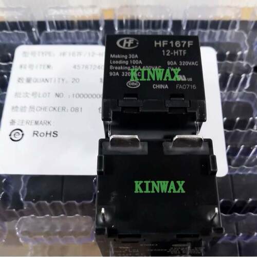 HF167F/6-HTF 90A太阳能继电器12V