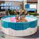 免充气游泳池儿童家用免打气游泳池圆形洗澡桶围板游泳池宝宝泳池