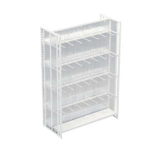 名创款顾慧优品货架白色双面中岛精品店挂钩手机配件饰品展示架