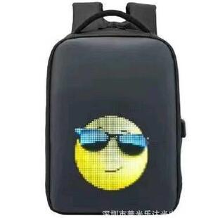 LED背包显示屏背包LED书包高清背包动感背包电视背包LCD背包大货