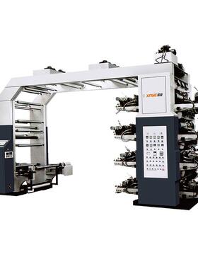 力推YTB系列高速柔性凸版制袋层叠式8八色高速印刷机墨色均匀