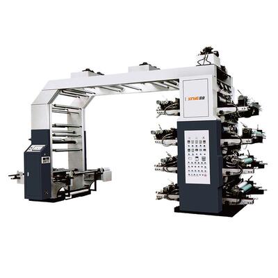 力推YTB系列高速柔性凸版制袋 层叠式8八色高速印刷机 墨色均匀