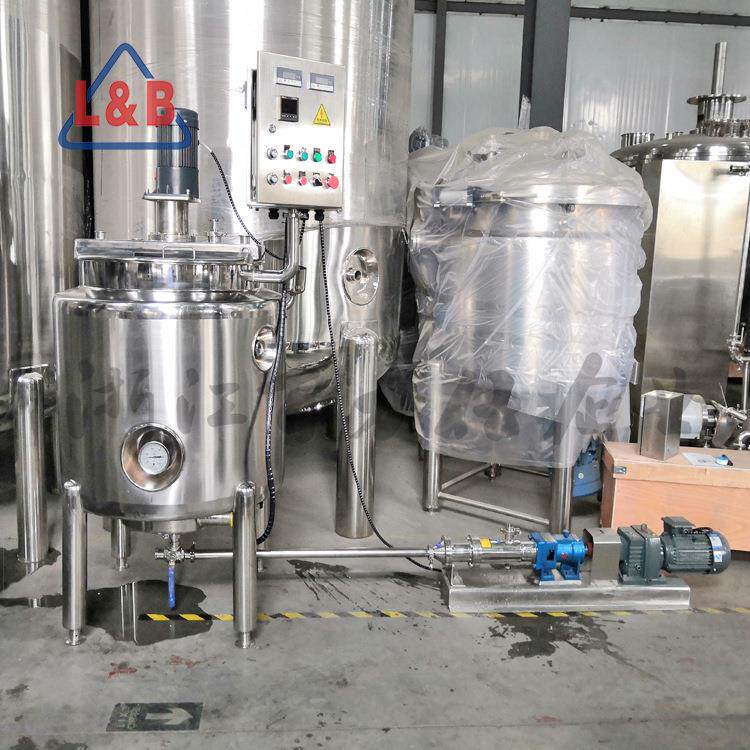 不锈钢电加热搅拌罐 酱料配料搅拌罐厂家 500L搅拌罐 调配搅拌罐
