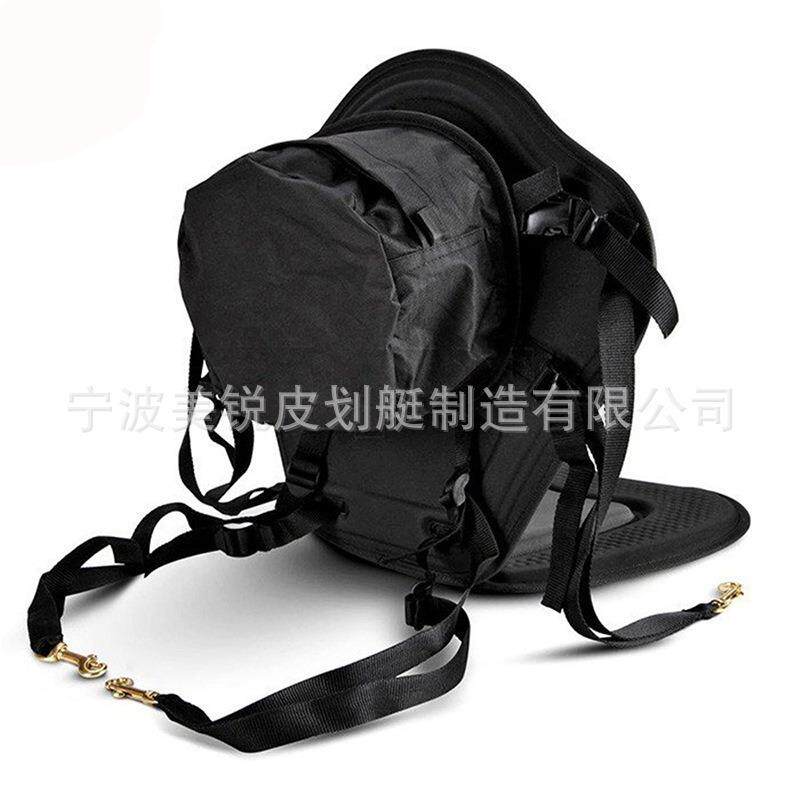 皮划艇通用款靠背座椅 充气船坐垫透明船EVA加厚豪华坐垫靠背