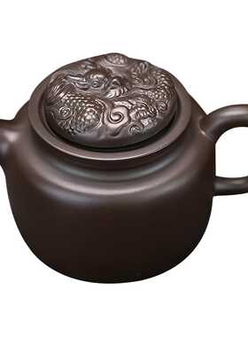 轻奢复古紫砂壶手工制作纯手工汉瓦茶具套装批发