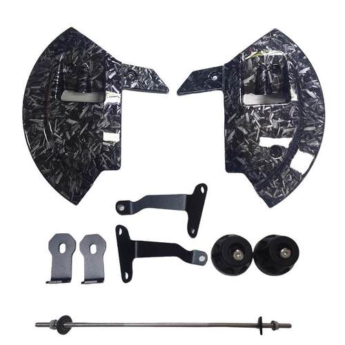适用春风450SR 450NK 800NK改装刹车盘保护罩保护盖通用配件