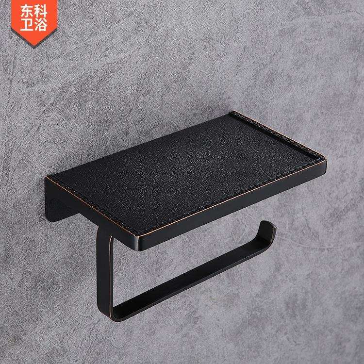 手机纸巾架 浴室卫生间纸巾盒 厕所卷纸架厕纸架平台 浴巾架