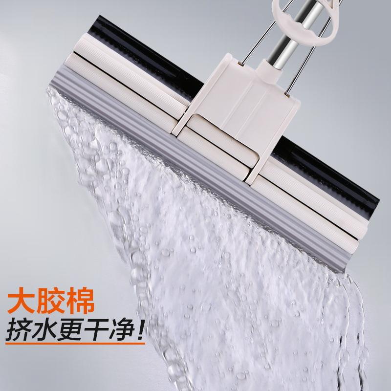 念大海绵拖把225新款一拖0吸拖773水挤地拖胶棉用家布免手洗拖把
