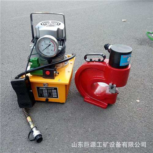 钢板开孔器使用方便电动液压冲孔机操作简单CH80电动钢板冲孔器