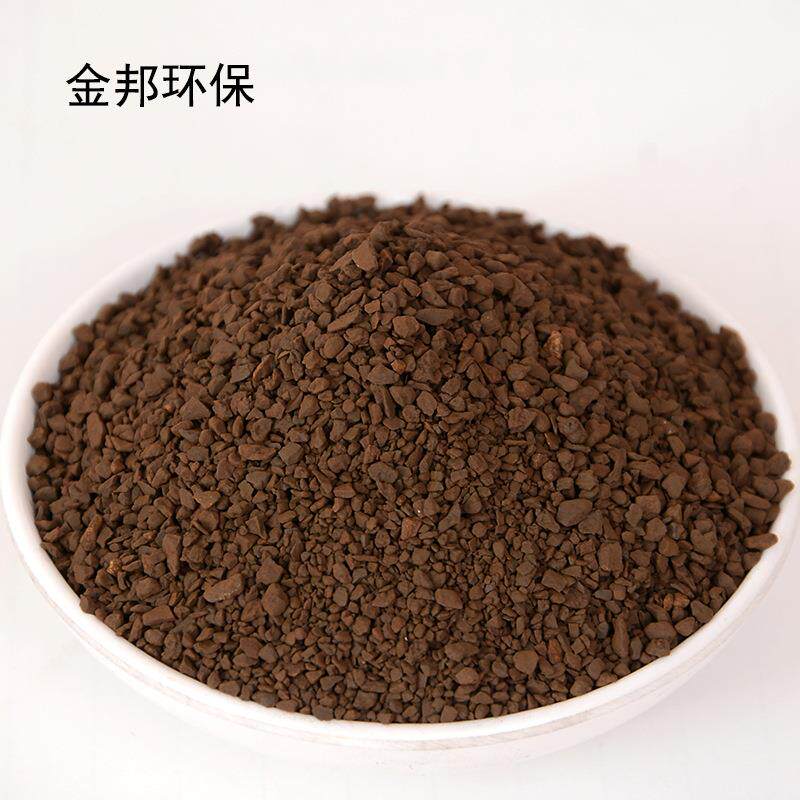 生活饮用水净化锰砂滤料 地下水过滤用锰砂滤料0.5-1mm