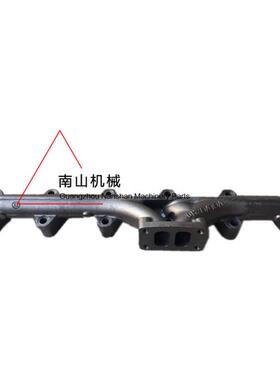 挖机EC210/210B排气支管 D6E发动机排气支管垫 挖掘机配件