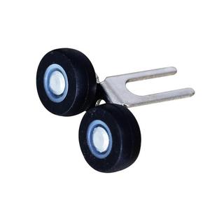 衣柜移门上滑轮厨房推拉门上轮卫生间导轨轮子滚轮橱柜上轨道轮