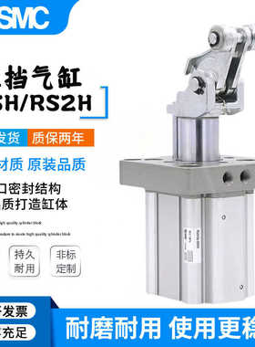 SMC型重载型止动阻挡气缸RSH20/RSH32-15/20DL/DM/BL/B