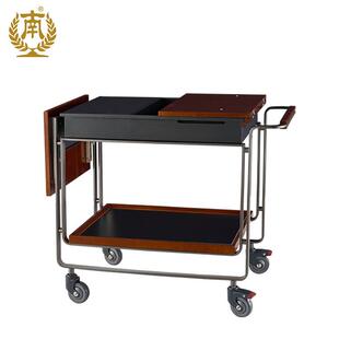 103 广州南方星级餐厅酒店餐饮茶楼餐馆不锈钢高级煮餐车送餐车C