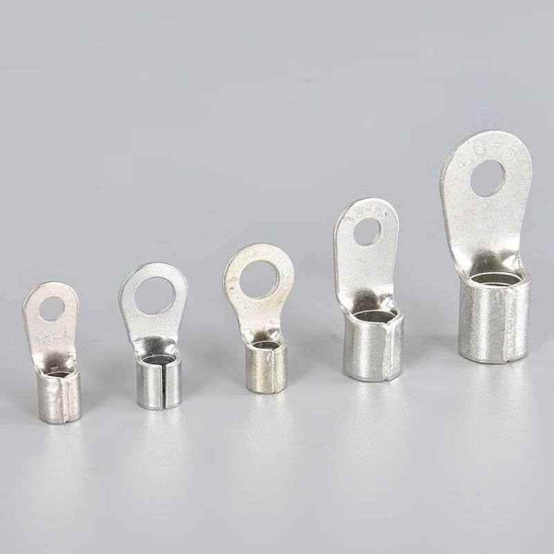 RNB紫铜圆形O型铜线耳OT端子冷压裸接线端子,电子/电工,接线端子,淘宝优惠券,粉丝福利购,淘宝优惠卷