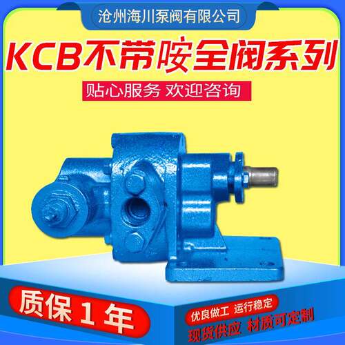 高粘度电动KCB齿轮油泵铸铁KCB10/1.45润滑油输送小型自吸齿轮泵