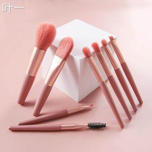 Soft 8Pcs Fluffy Brushes Blending Makeup Set brush