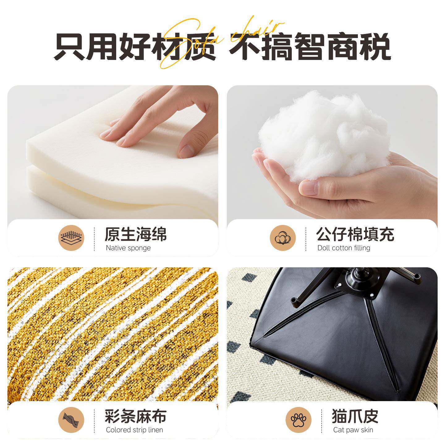 懒睡人沙发躺可单人沙椅小LEF户可型客厅卧室阳台休发闲椅子旋转