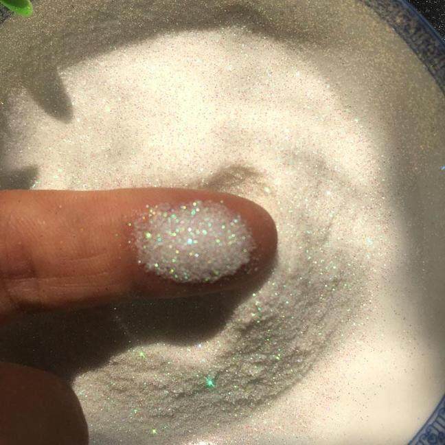 雅晶石艺术涂料矽藻泥水晶超闪光粉乳胶漆银粉七彩艺术漆金葱粉墙