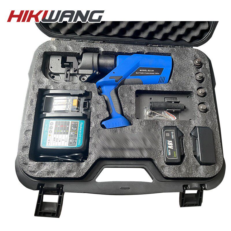 EZ-20电动液压冲孔机手提式打孔机手持小型角铁槽钢便携冲孔工具
