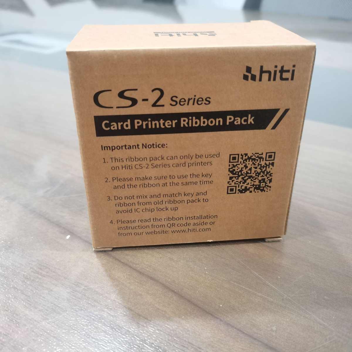 厂家供应 HITI cs200e/cs200e 彩色带 自带芯片 YMCKO(400面）