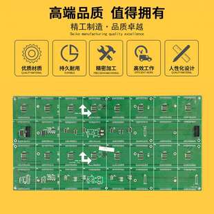 板P7.62室内单双色红绿LED显示屏模组488 244 32点单元 F5.0点阵64