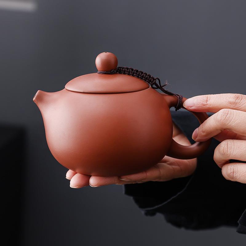 紫砂壶原矿红泥特大手工西施壶单壶紫砂茶壶功夫茶具泡茶家用大壶