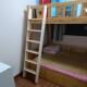 WBZ7木梯子实木质楼梯家用学生宿舍双层床爬梯阁楼楼梯上下床梯子
