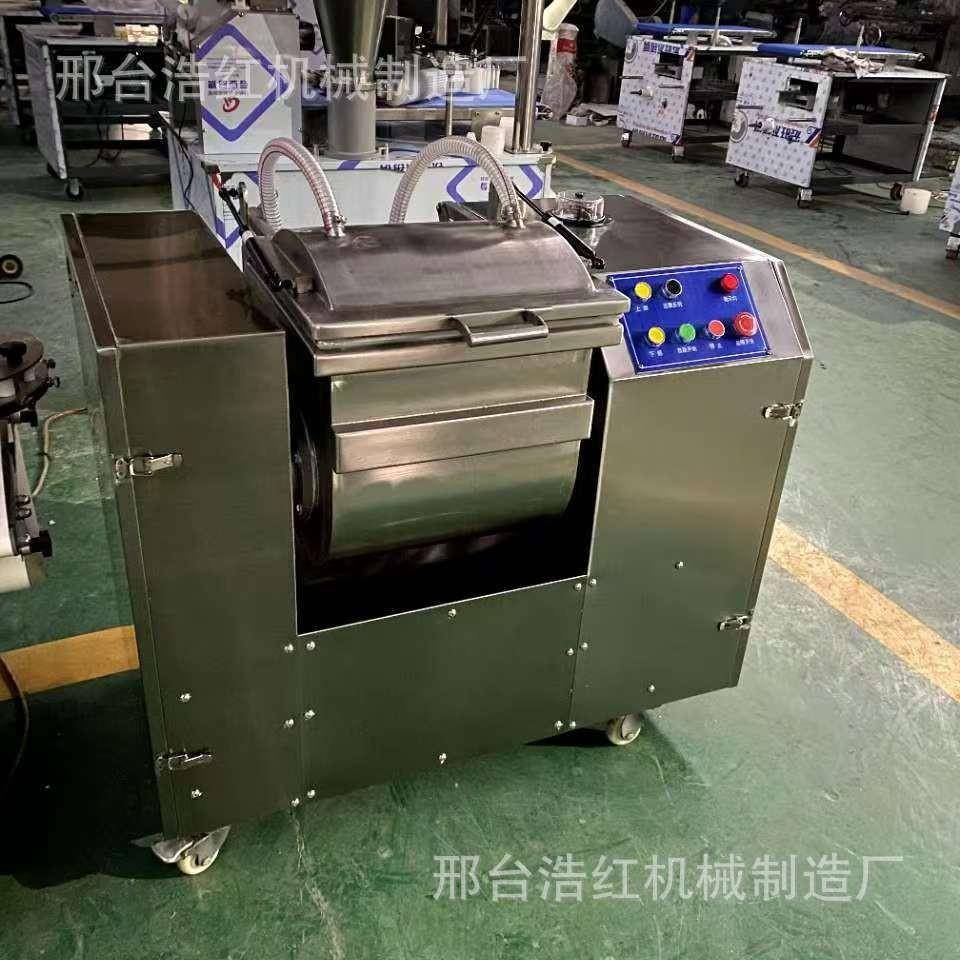 出口真空和面机25kg商用全自动揉面机器搅面包子馒头压面打面厂家