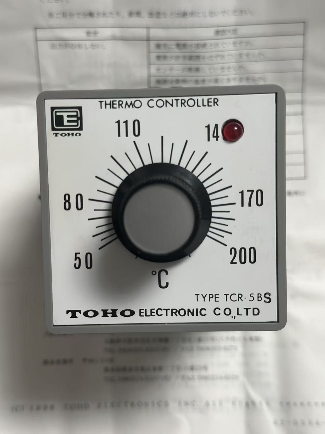 THERMO CONTROLER TCR-5B 温度调节器