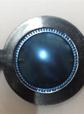 44芯44.4芯高音喇叭驱t动头蓝色钛膜圆线组件接线柱中心间距90毫