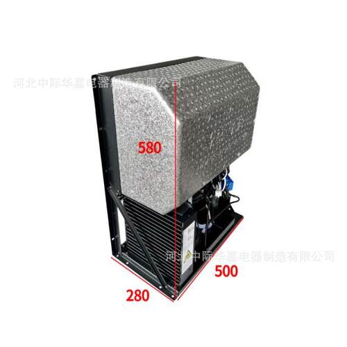 CLM7U侧装风冷工作台冰箱机组厨房冰箱制冷机组不锈钢冰柜机组机