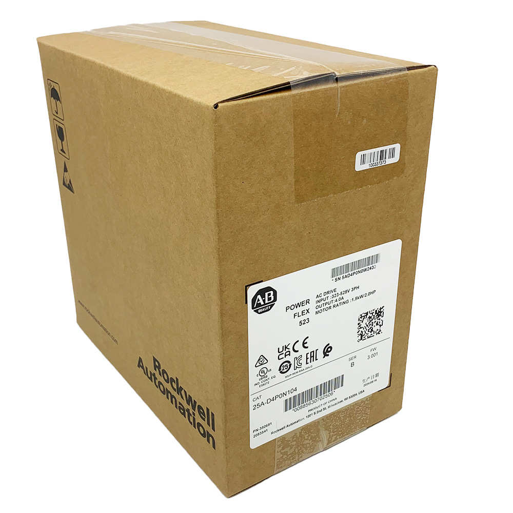 25A-D4P0N104罗克韦尔ABPowerFlex523变频器全新25AD4P0N104