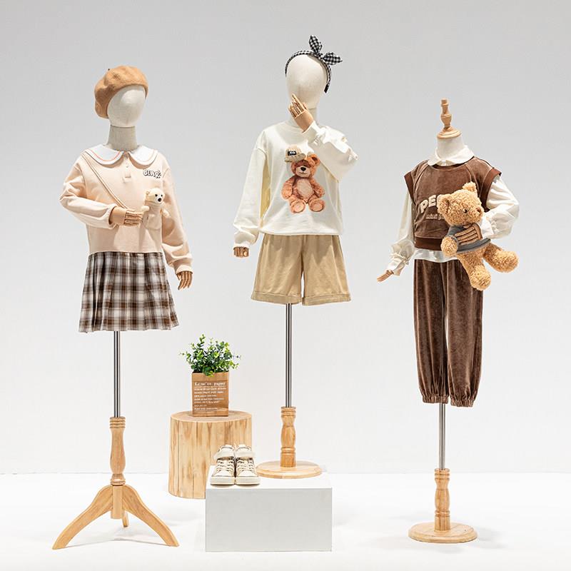 高端儿童模特道具半身小孩小童服装全身展示架童装店橱窗模特架子