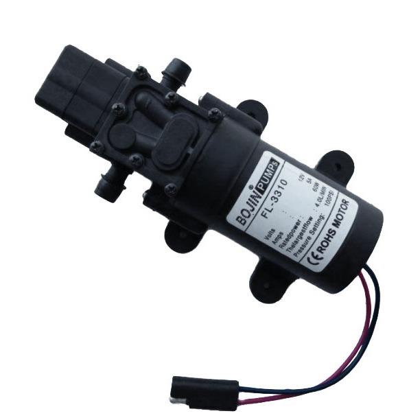 光伏板直流水泵太阳能板供电直流12V24V48V增压水泵防水sae插头