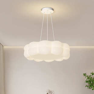 泡泡云朵卧室灯具奶油风现代简约温馨浪漫儿童房间主卧灯饰吸顶灯