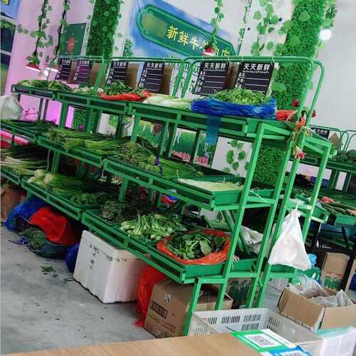 水果货架展示架便利店架加厚菜架子水果架超市干 干果蔬果平台简