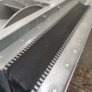 风管连接头帆布软连接共板连接法兰连接风机软连接PVC防水油出口