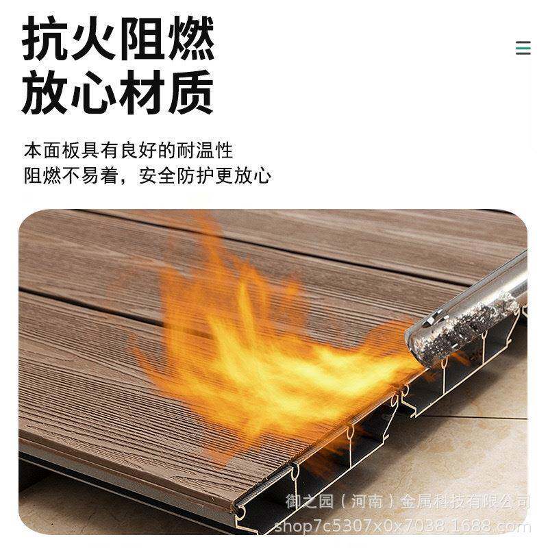 户外庭院铝合金地板广场公园景区露台凉亭木栈道小区长廊新彩虹路