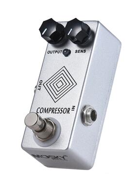 MOSKYAUDIO 迷你吉他效果器 压缩效果器Dynamic Compressor